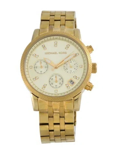 Pre-owned Michael Kors Ritz Watch, 37mm In Multi