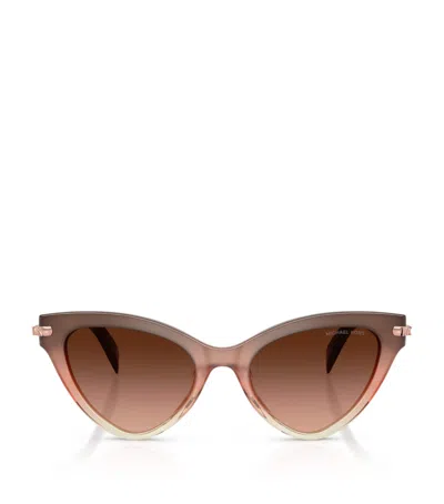 Michael Kors Roanoke Cat Eye Sunglasses In Pink