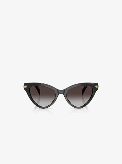 Michael Kors Roanoke Sunglasses In Black
