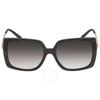 Michael Kors Rochelle Dark Gray Gradient Square Ladies Sunglasses Mk2131 33328g 56 In Black