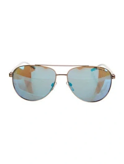 Pre-owned Michael Kors Rodinara Aviator Sunglasses In Multi