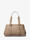 Michael Kors Romee Large Pebbled Leather Tote Bag In Natural
