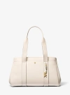 Michael Kors Romee Large Pebbled Leather Tote Bag In Natural