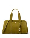 Michael Kors Romee Small East/west Satchel In Green