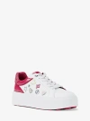 Michael Kors Romey Embellished Platform Sneaker In Red