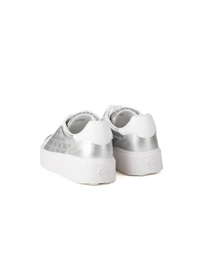 Michael Kors Romey Sneaker In Silver