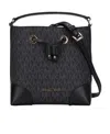 Michael Kors Rope Strap Satchel In Black