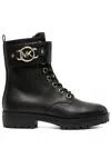 Michael Kors Rory Lace Up Bootie In Black