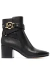 Michael Kors Rory Mid Bootie In Black
