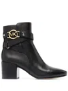 Michael Kors Rory Mid Bootie In Black