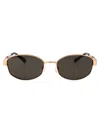 Michael Kors Rose Gold Metal Sunglasses