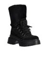 Michael Kors Round-head Short Boots In Black