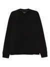 Michael Kors Round-neck Sweater In Black