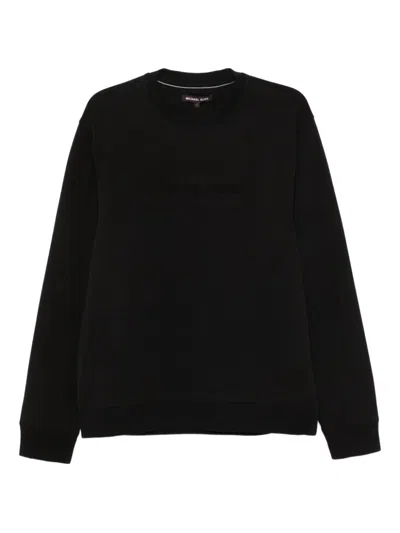 Michael Kors Round-neck Sweater In Black