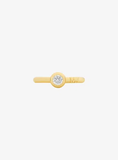 MICHAEL KORS ROUND STONE RING