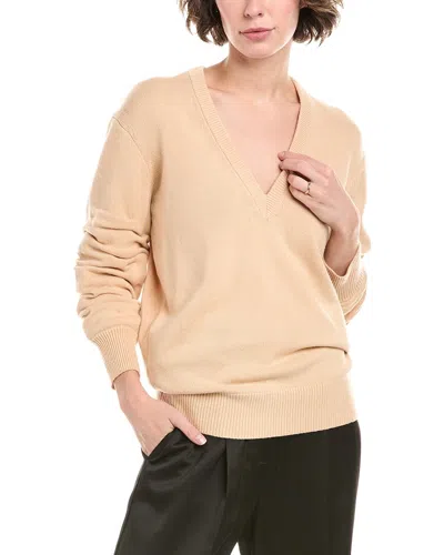 Michael Kors Ruched Sleeve Cashmere Sweater