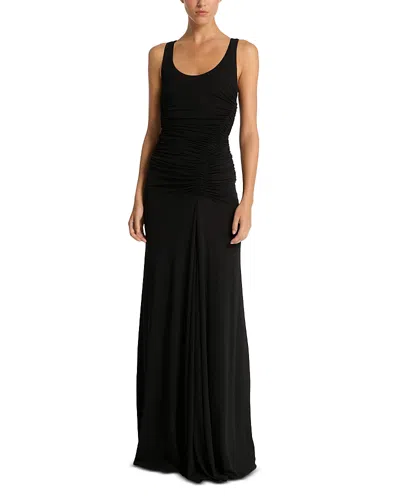 MICHAEL KORS RUCHED SLEEVELESS DRESS