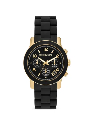 Michael Kors Runway 38mm Watch In Metallic