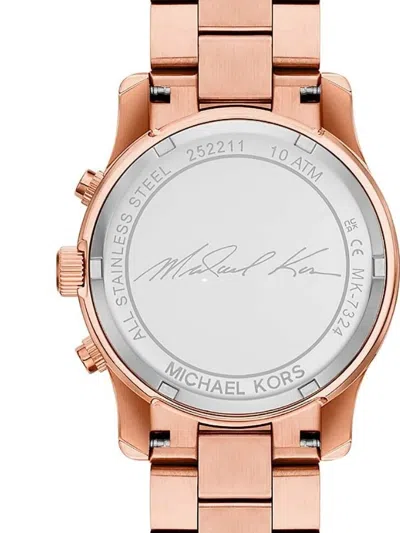 Michael Kors Runway Chronograph 38mm In Gold