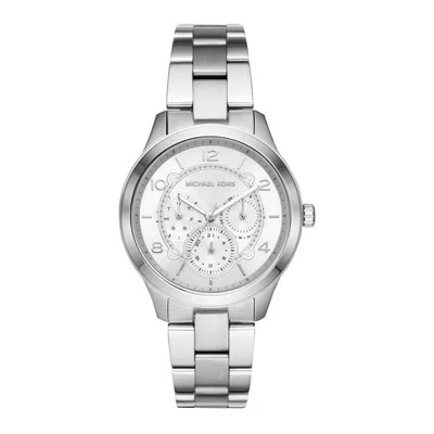 Michael Kors Runway Mk6587 Women's Silver-tone Quartz 38mm Watch