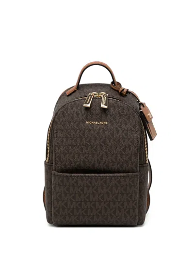 Michael Kors Sable Backpack In Brown