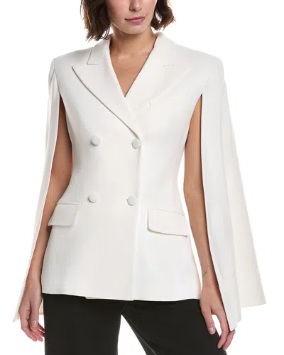 MICHAEL KORS SABLE CAPE SILK-BLEND JACKET