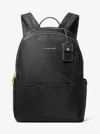 Michael Kors Sable Large Nylon Backpack In Black