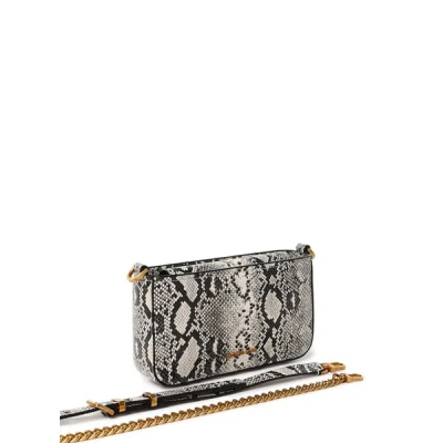 Michael Kors Sac À Bandoulière En Cuir In Gray