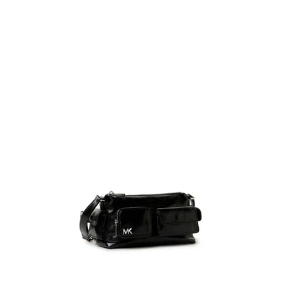Michael Kors Sac À Bandoulière En Cuir In Noir