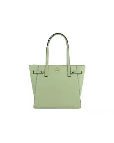 Pre-owned Michael Kors Saffiano Leather North South Tote Handbag - Tote Bags - The In The Colour Of The  Large North South Tote Bag Is Not M