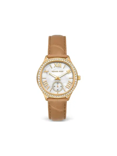 Michael Kors Sage 38mm In Peanut Brown