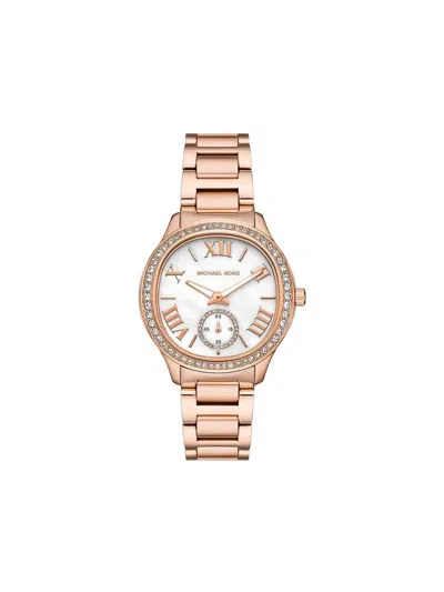 Michael Kors Sage 38mm In Rose Gold-tone