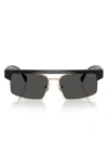 Michael Kors Saint Lucia 59mm Rectangular Sunglasses In Pattern