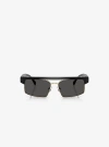 Michael Kors Saint Lucia Sunglasses In Black