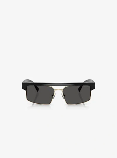 Michael Kors Saint Lucia Sunglasses In Black