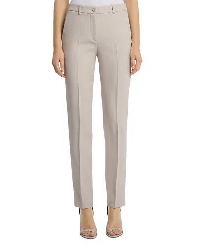 Michael Kors Samantha Crepe Sable Pants In Gray