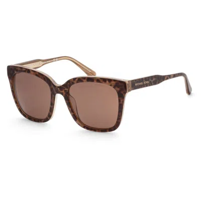 Michael Kors San Marino Brown Square Ladies Sunglasses Mk2163 391773 52