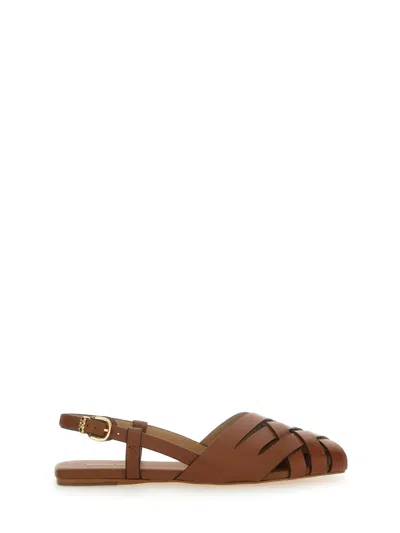 Michael Kors Sandalo Irene In Brown