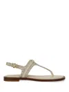 Michael Kors Sandal "mandy" In Ivory