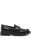 Michael Kors Eden Leather Loafer In Black