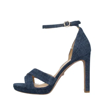 Michael Kors Sandals Denim In Blu Blu E Verdi