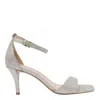 Michael Kors Jaida Sandals In Gold Glitter In Gold