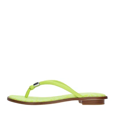 Michael Kors Sandals Green In Verde Blu E Verdi
