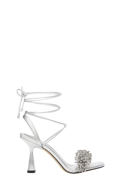 Michael Kors Sandals Silver