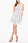 MICHAEL KORS SANGALLO LACE DRESS WITH FLARED HEM