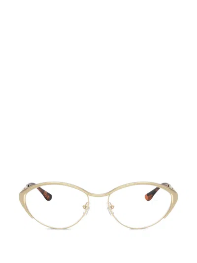 Michael Kors Santa Fe Browline-frame In Gold
