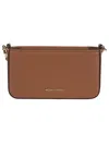 Michael Kors Bryant Small Convertible Crossbody Pouchette Bag In Brown