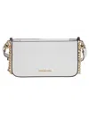 Michael Kors Bryant Small Convertible Crossbody Pouchette Bag In White