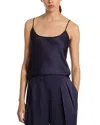 Michael Kors Collection Scoop Neck Camisole In Maritime