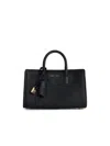 Michael Kors 'scarlett' Black Leather Bag In Black